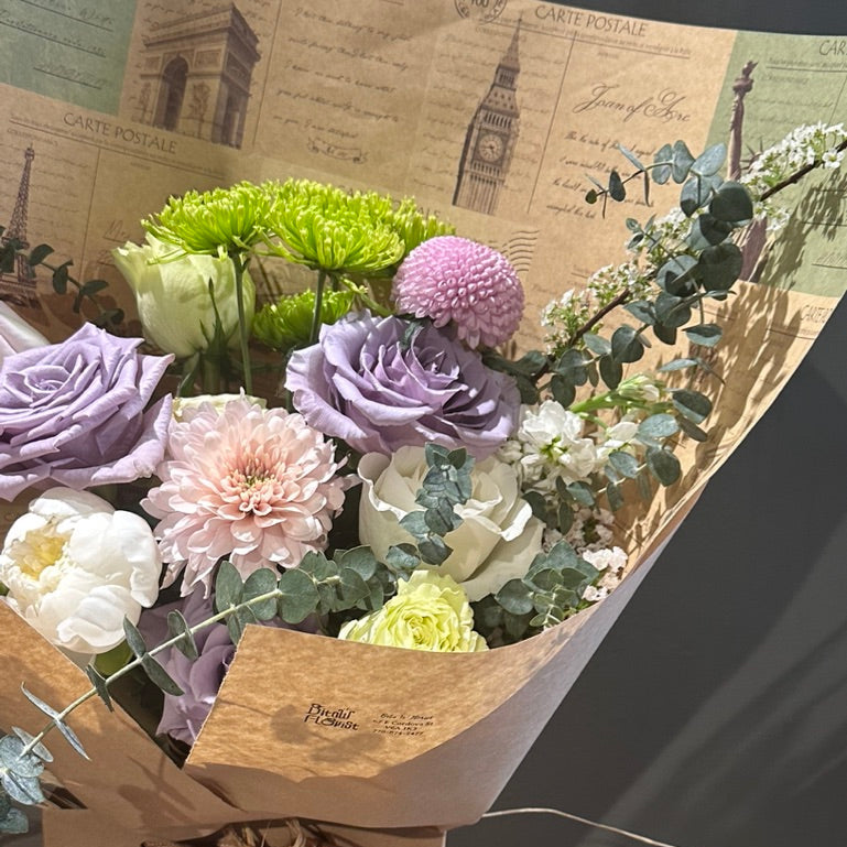 Mauve Mastery Bouquet