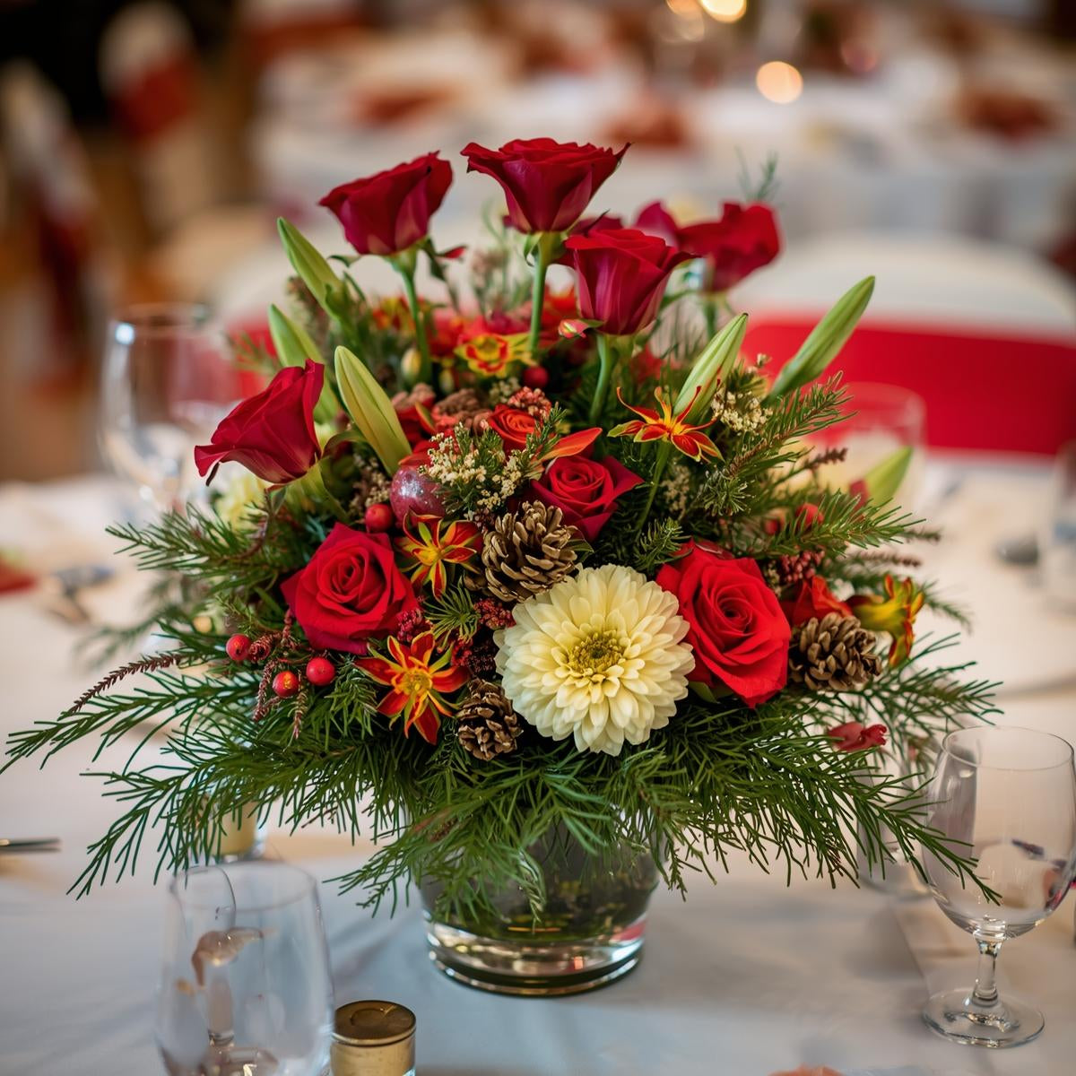 Premium Luxury Christmas Holiday Arrangement