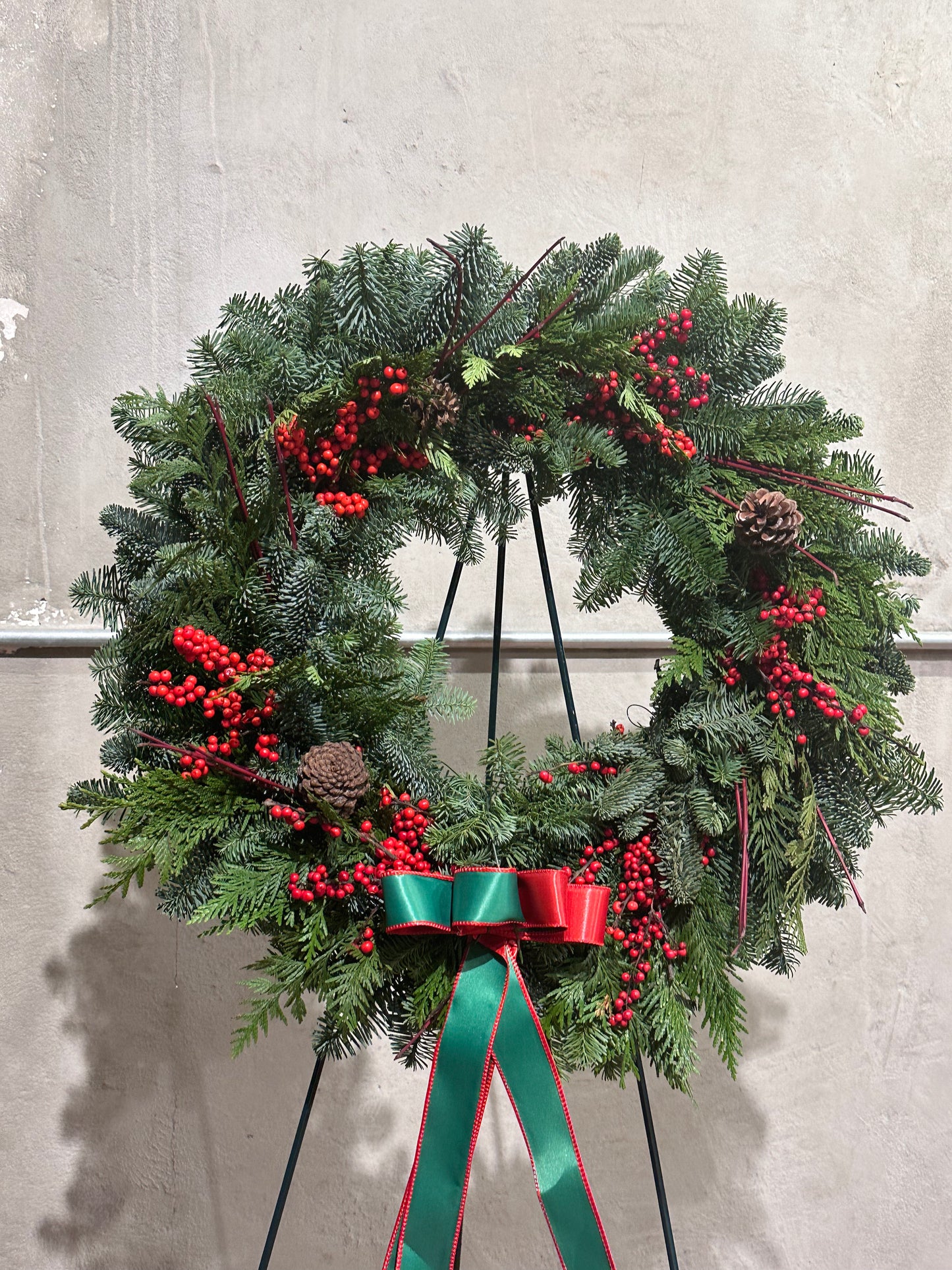 Christmas Wreath 23 Inch Fresh