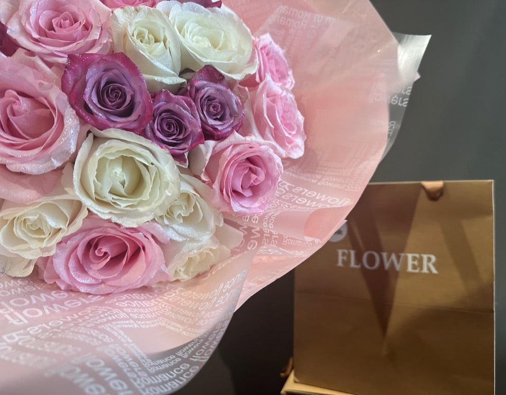 Glitter Rose Bouquet
