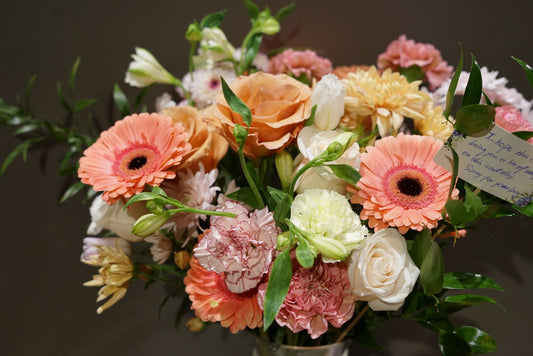 Sympathy Vase Arrangment