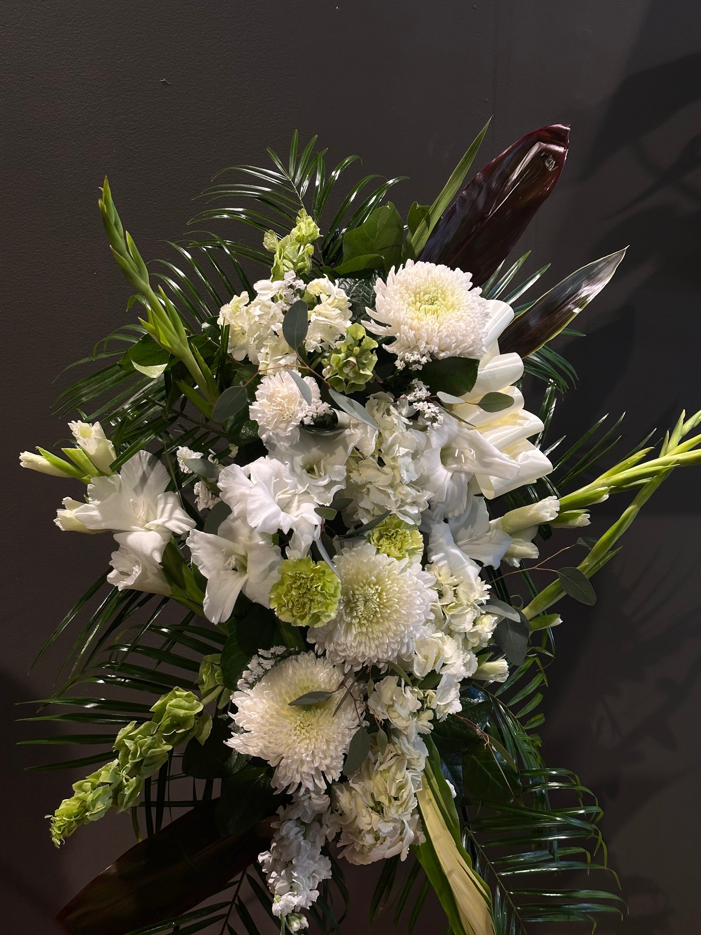 Sympathy Casket Vertical Stand