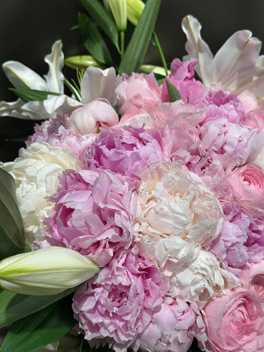 Premium Custom Chilean Peonies Bouquet