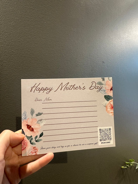 Mother's Day Signature Card