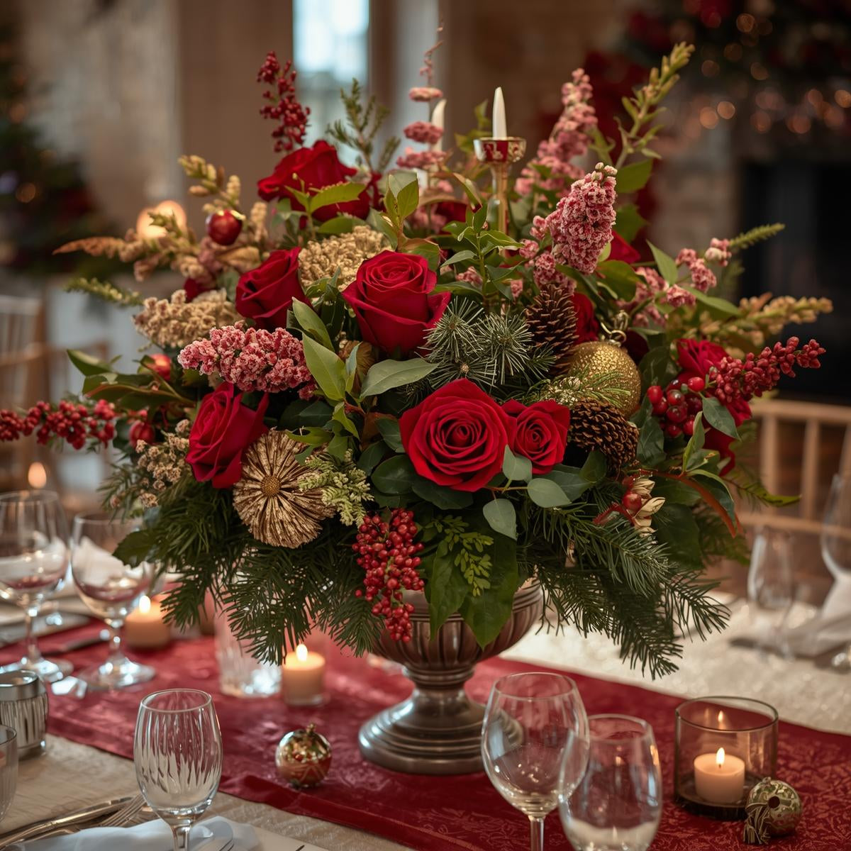 Premium Luxury Christmas Holiday Arrangement